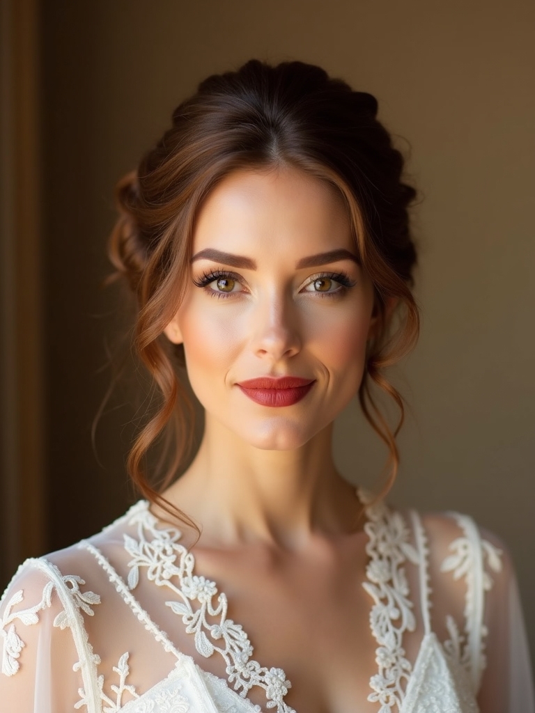 elegant secure classic updos