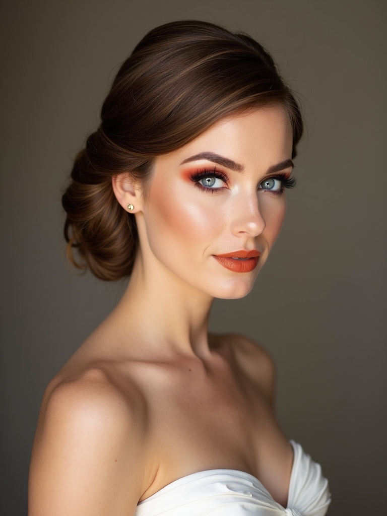 elegant secure dance hairstyle