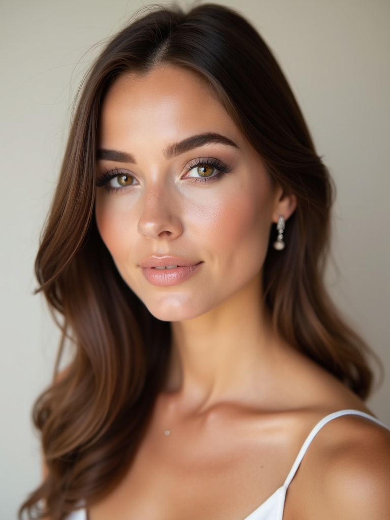 elegant taupe eye makeup