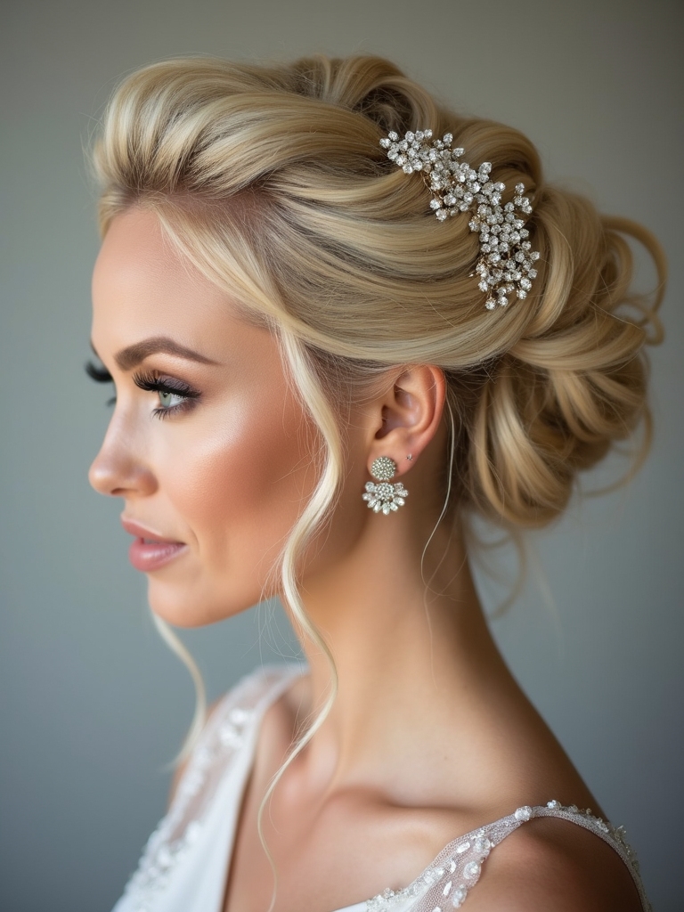 elegant updo key elements