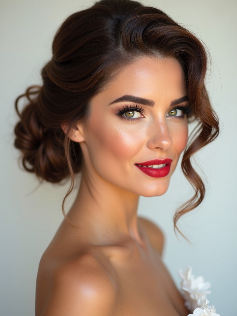 elegant updos for events