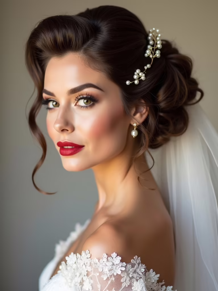 elegant vintage inspired updos