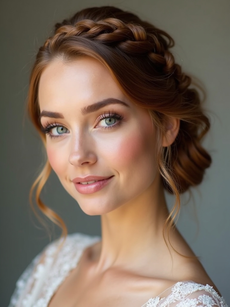 elegant wedding braid options