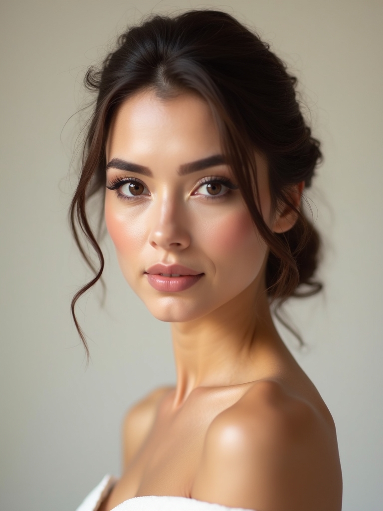 elegant wedding eye makeup