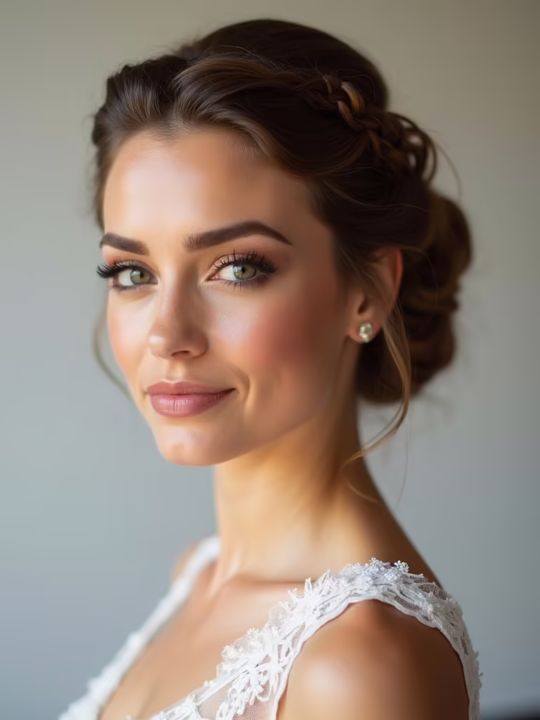 elegant wedding updo ideas