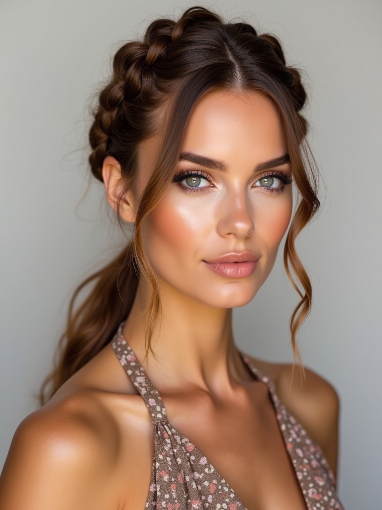 elevate ponytail with accents