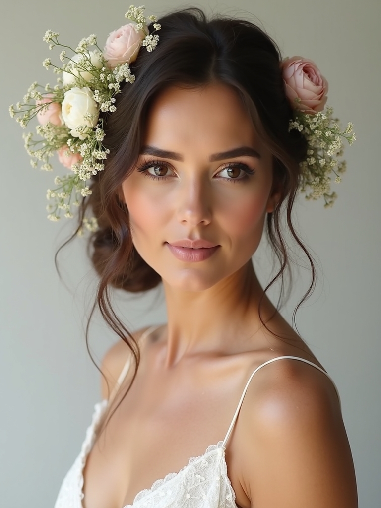 enchanting floral bridal accents