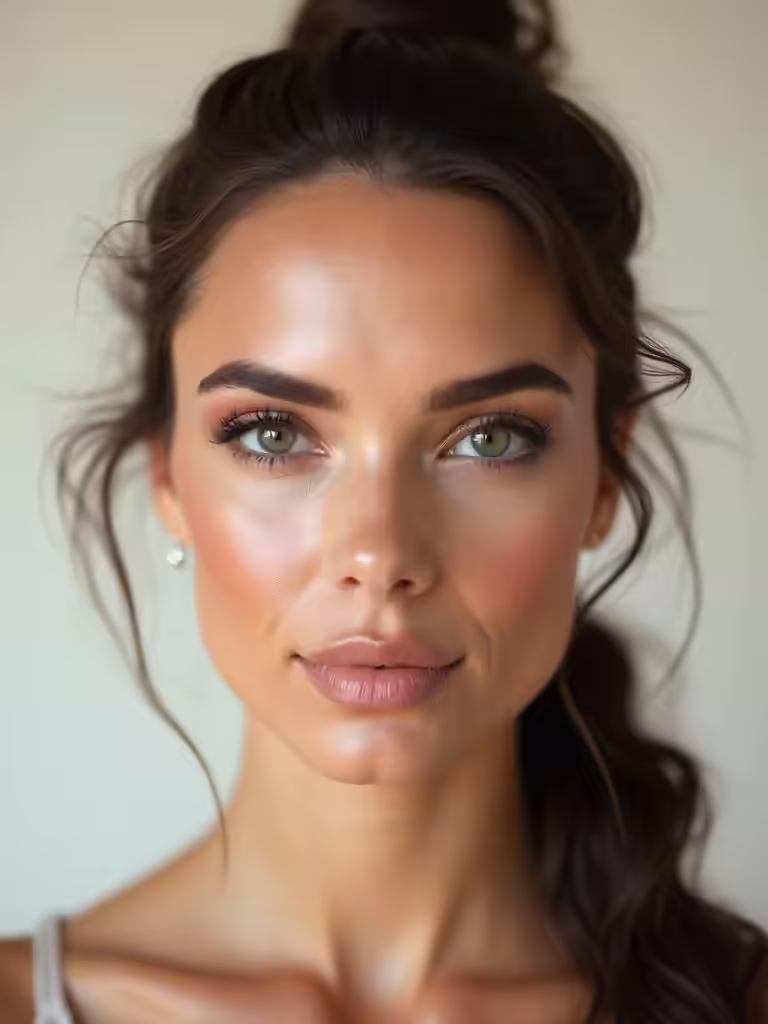 engagement hair and makeup combos