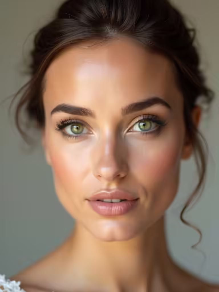 enhance green eyes luminosity