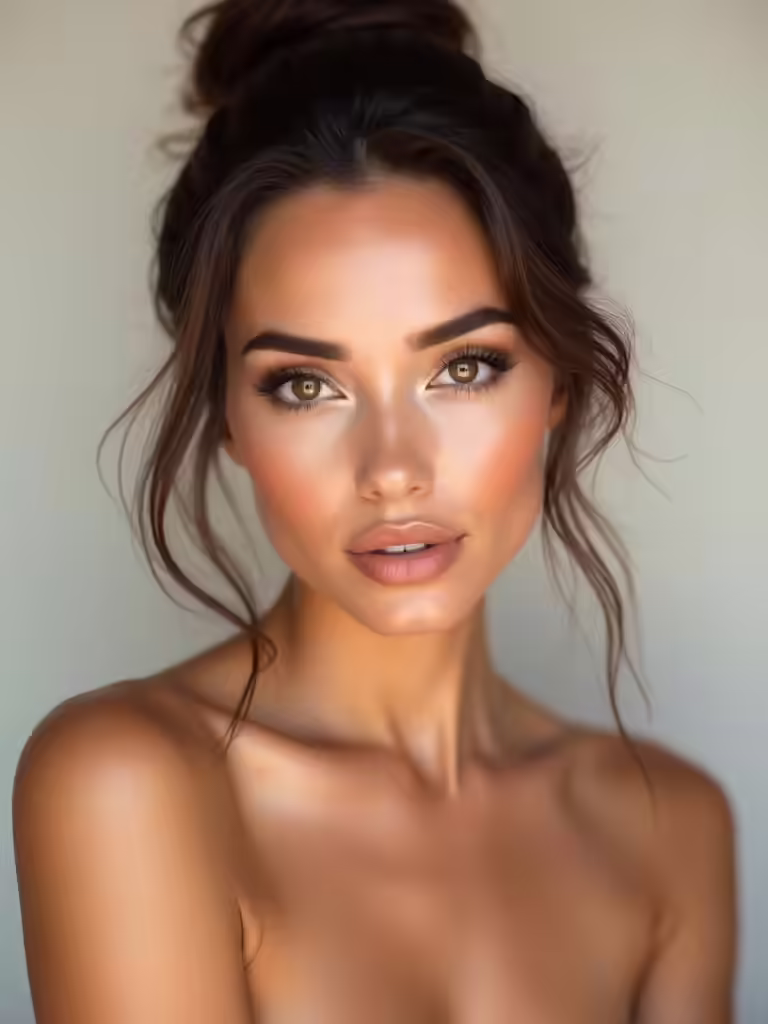 enhancing brown eyes beautifully