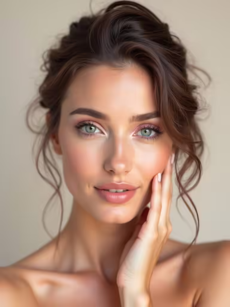 ethereal soft pink eyelids