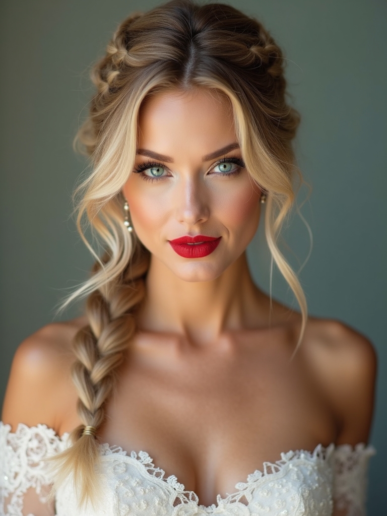ethereal waterfall braid technique