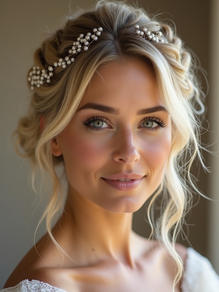 feathered pins wispy embellishments