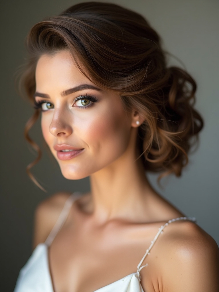 flattering bridal shower hairstyles