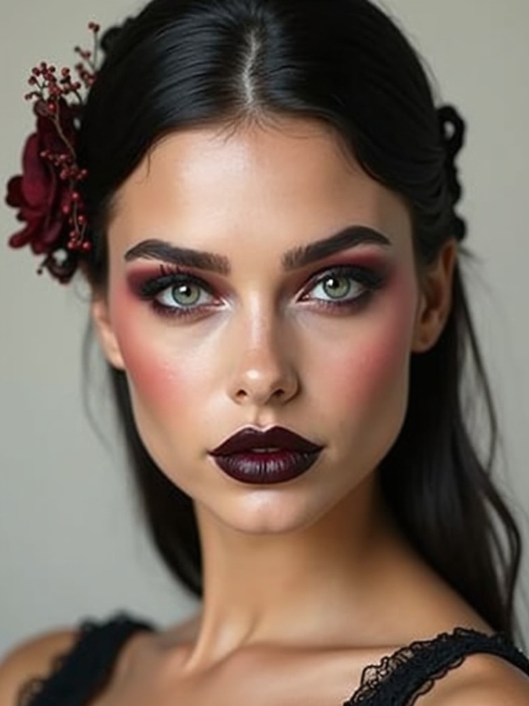 flattering vampy lip shades