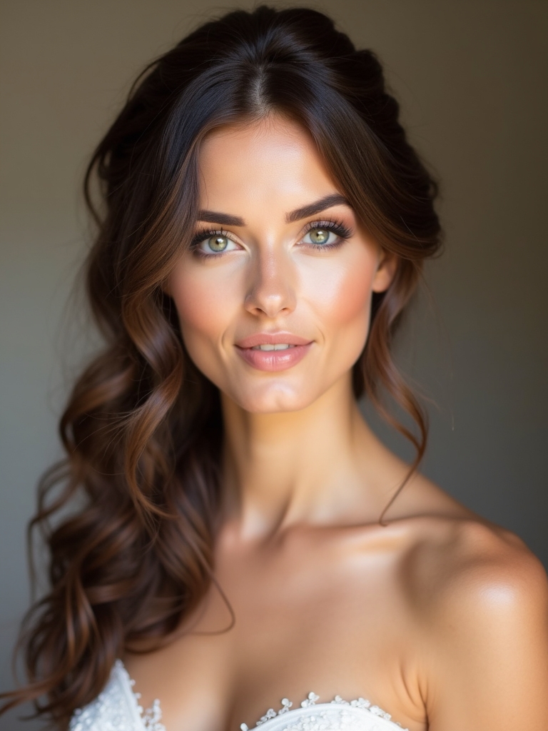 flawless all day bridal style
