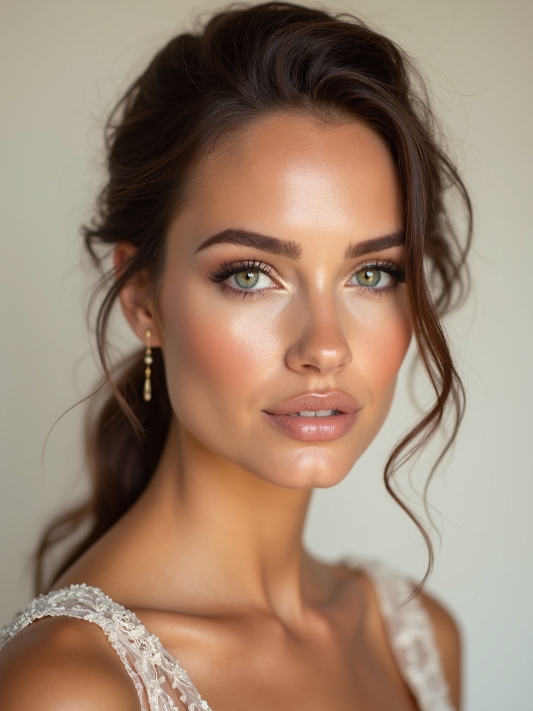 flawless base for green eyes