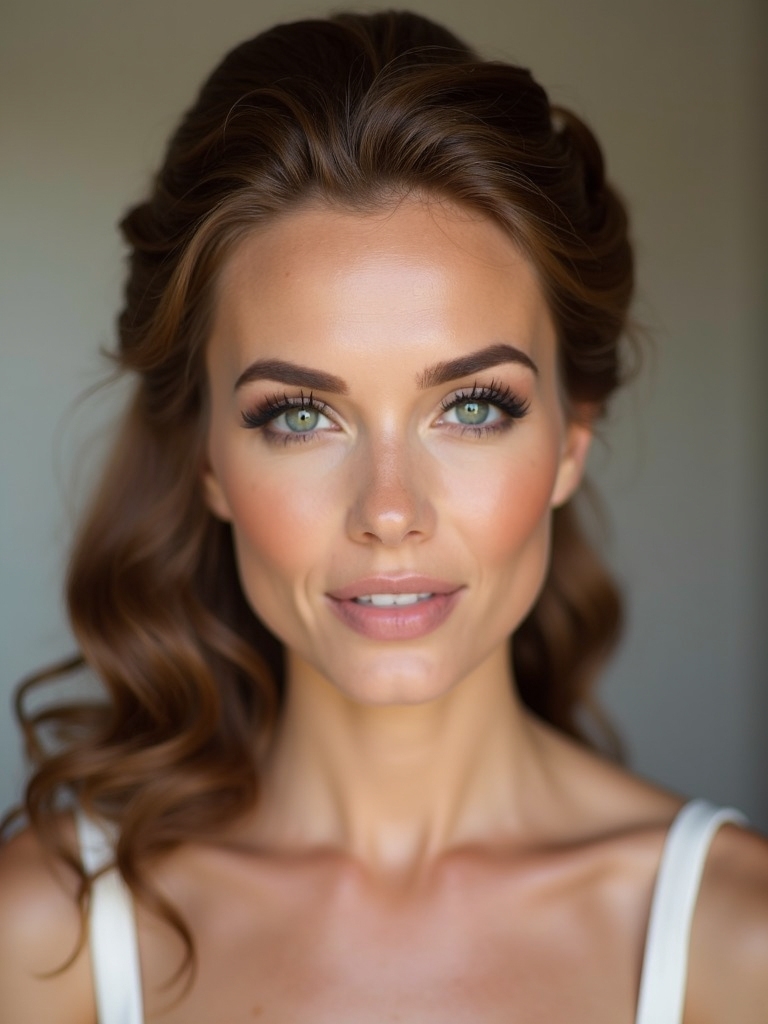 flirtatious volume with curls