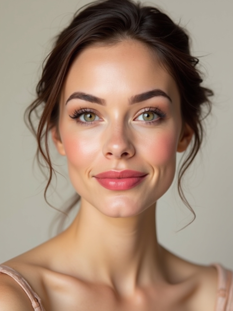 flushed lips glowing skin