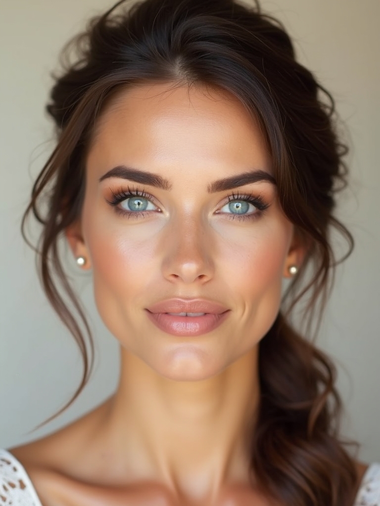 foundations for blue eyed brunettes