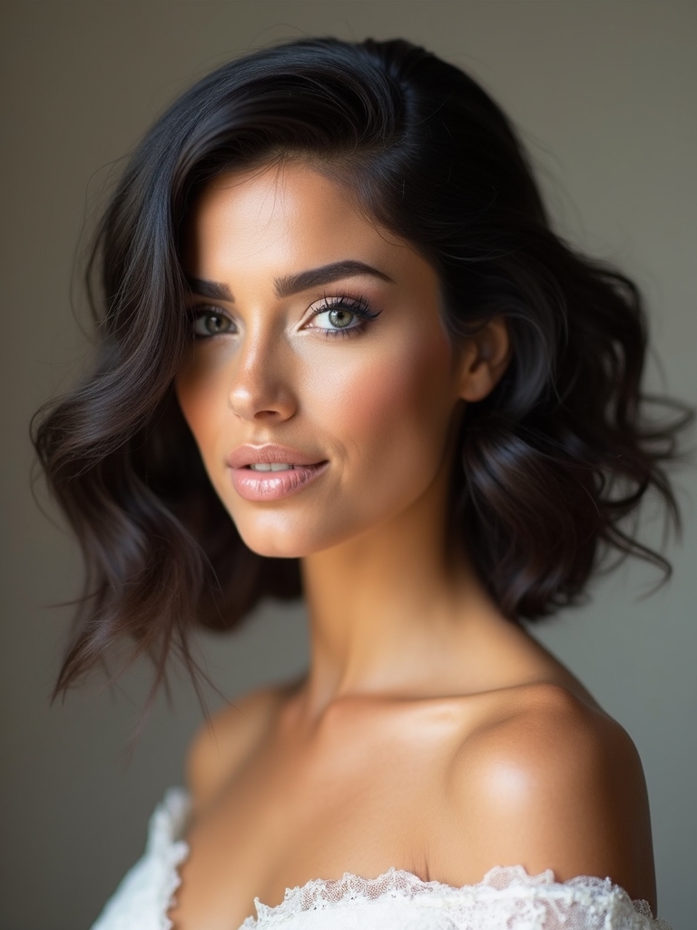 framing baby hairs updo