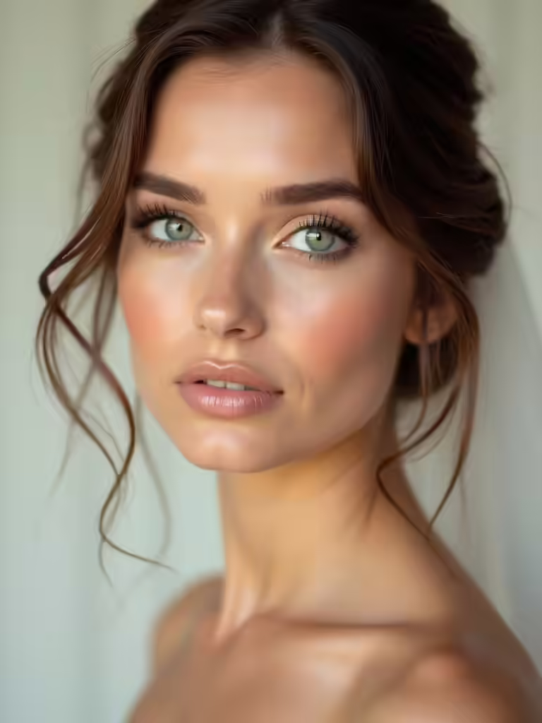 green eyes bridal makeup