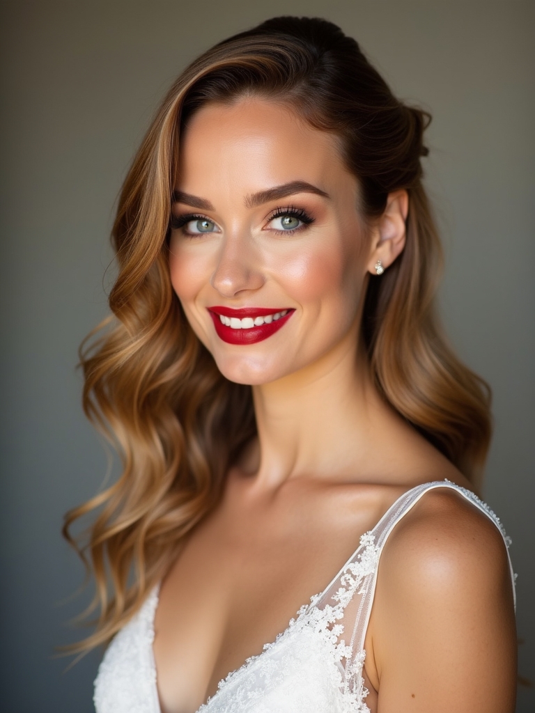 half up half down hairstyles