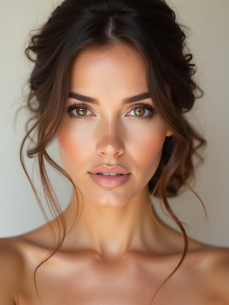 harmonious bridal eye makeup
