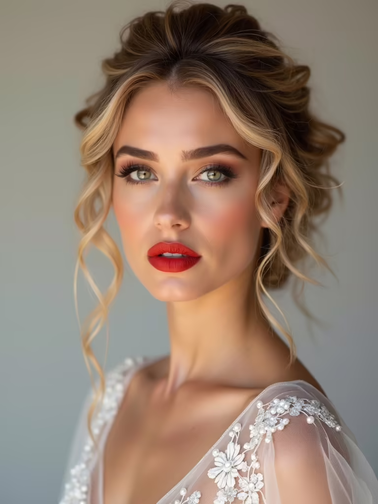 harmonious bridal hair makeup
