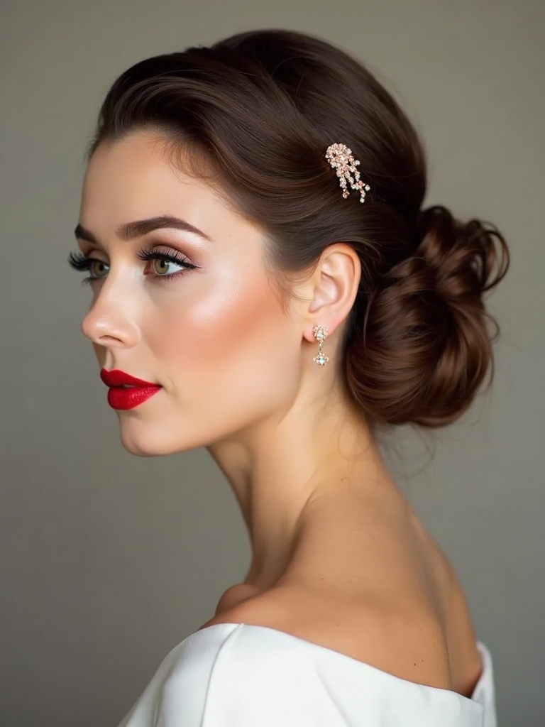 hollywood inspired bridal hairstyles