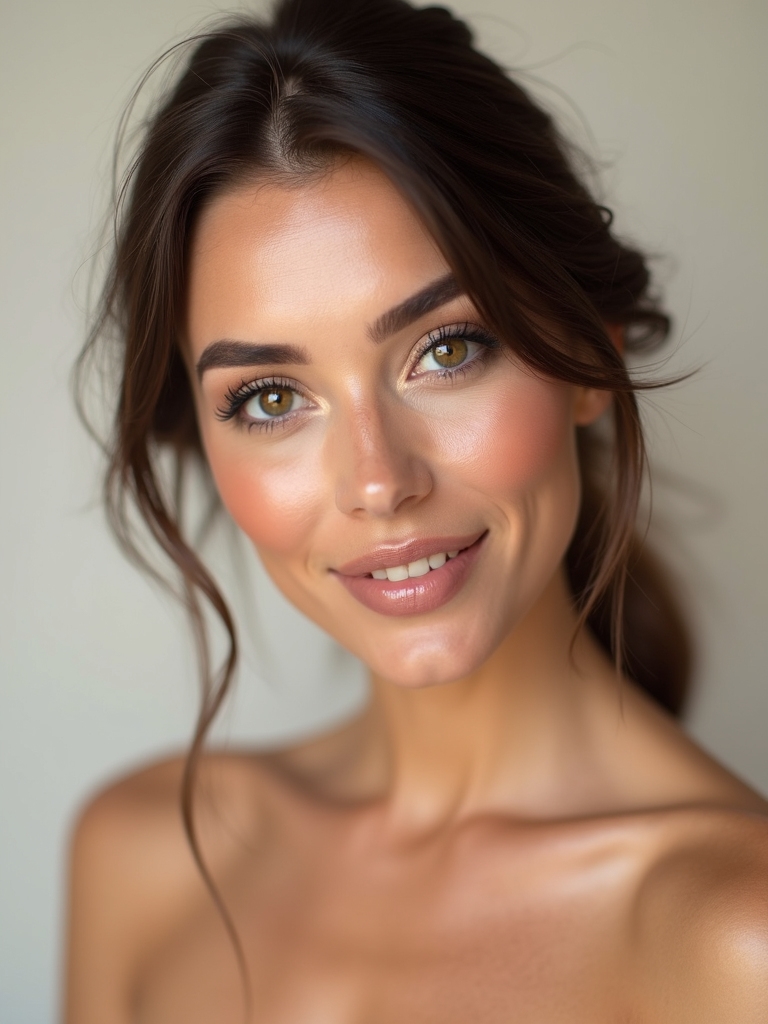 hooded eyes enhance wedding beauty