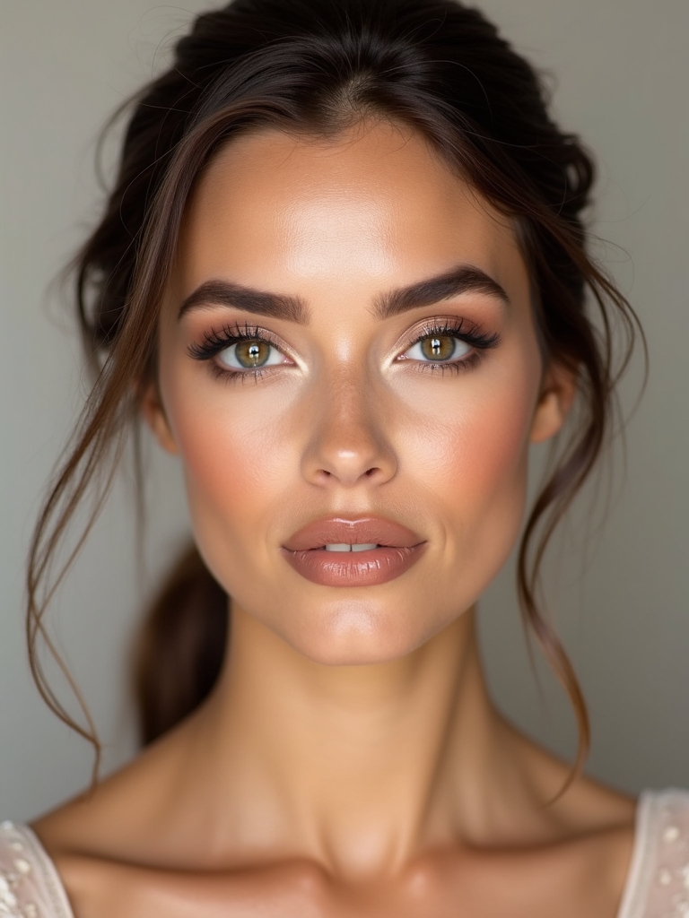 hooded eyes wedding makeup