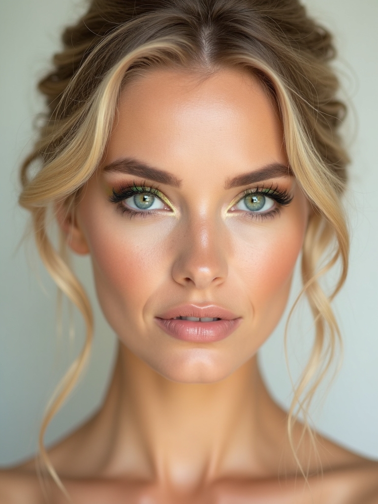 jewel tones enhance green