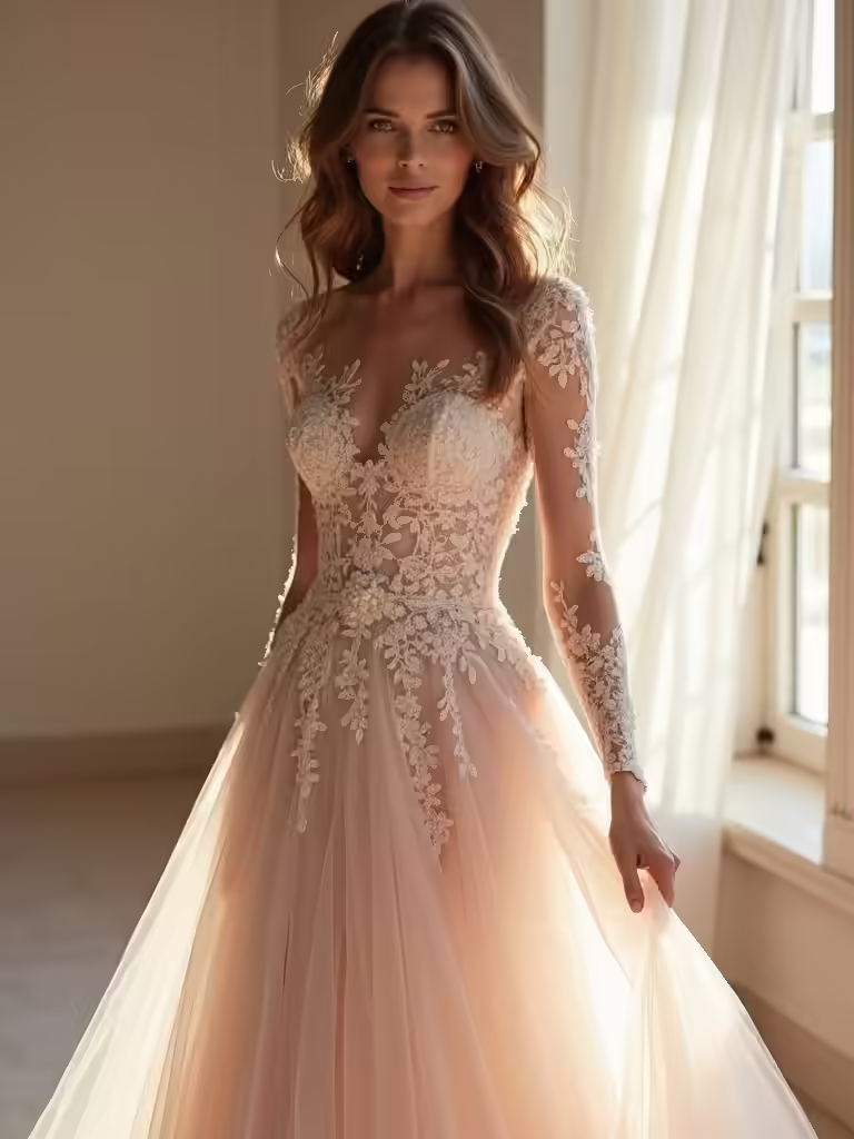lace and embroidery elegance