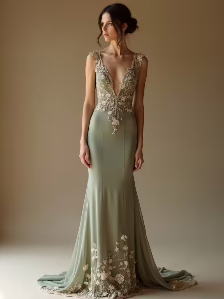 lace floral rustic elegance