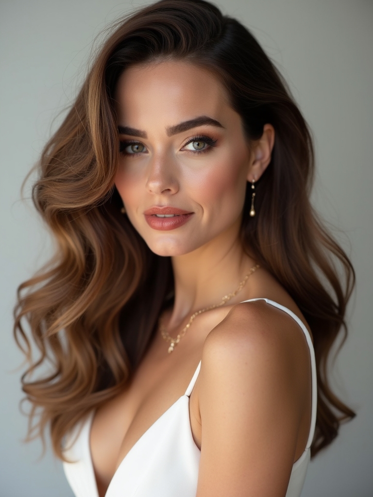 lightweight shine without flattening