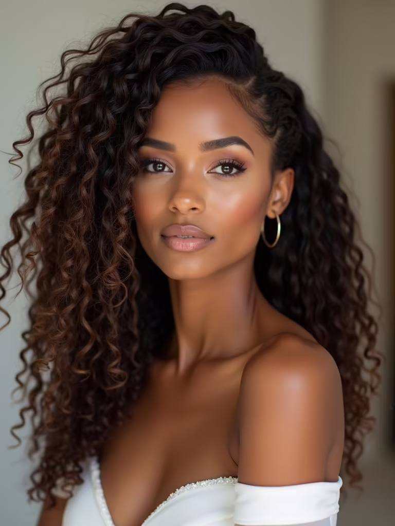 loose flowing romantic locs