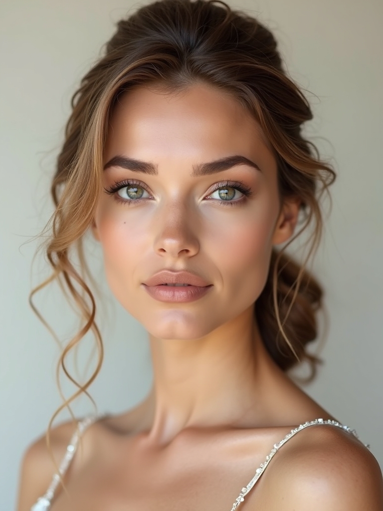 match dress and skin tones