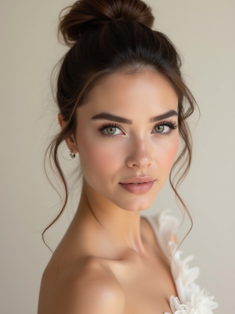 matte skin sleek bun