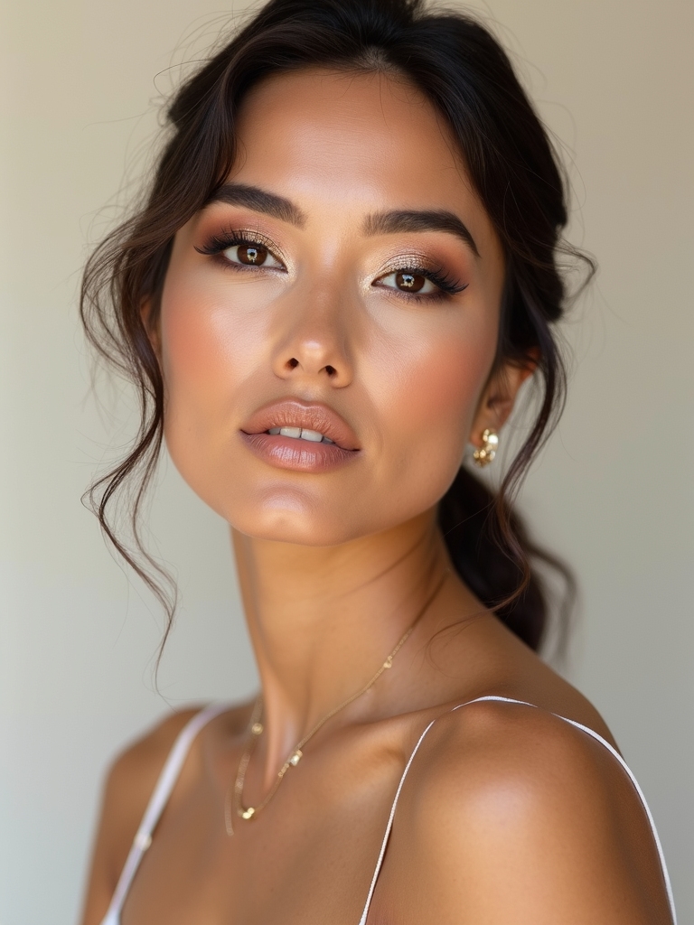 metallic lids for bridesmaids