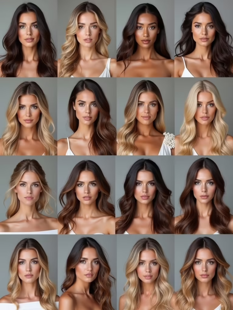 mid length bridesmaid hairstyles