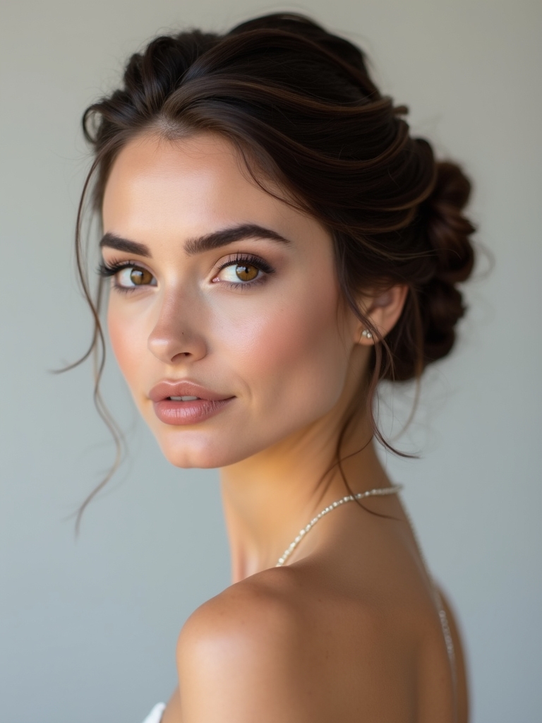 minimalist knots and chignons