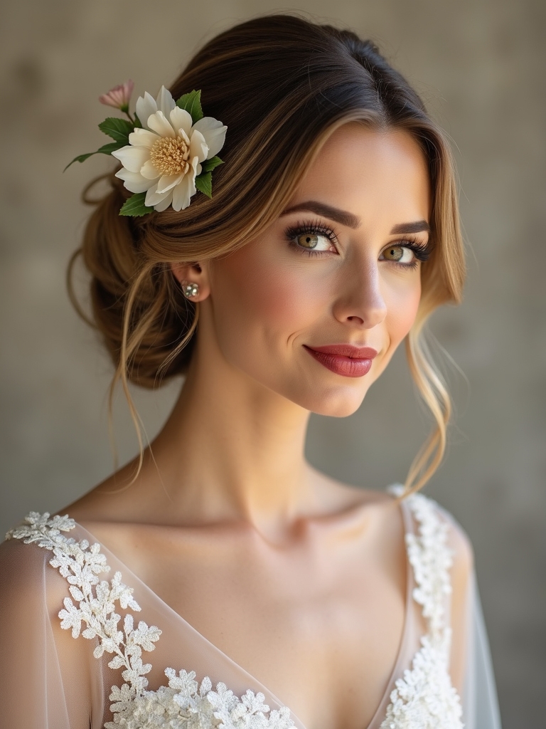 modern romantic bridal accessories