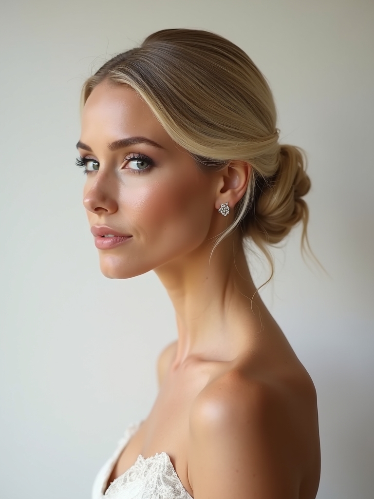 modernized classic chignon elegance