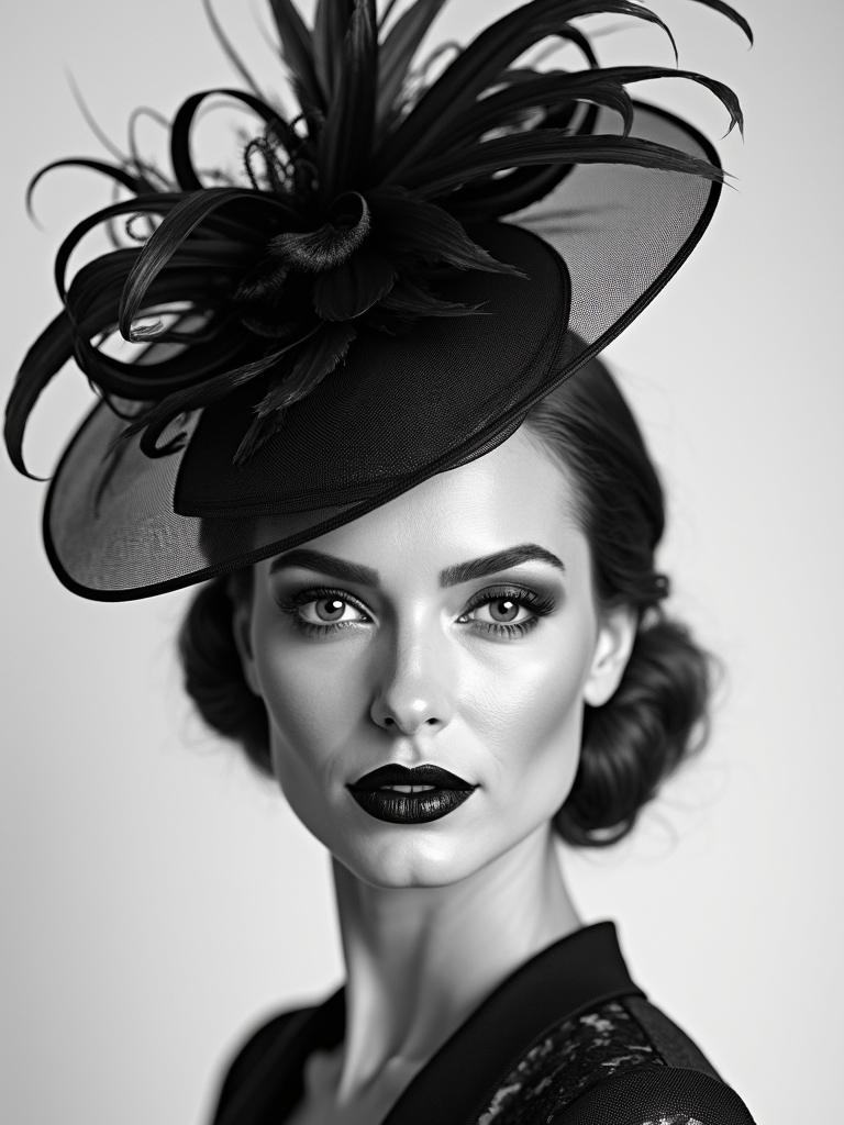 monochrome elegance and refinement