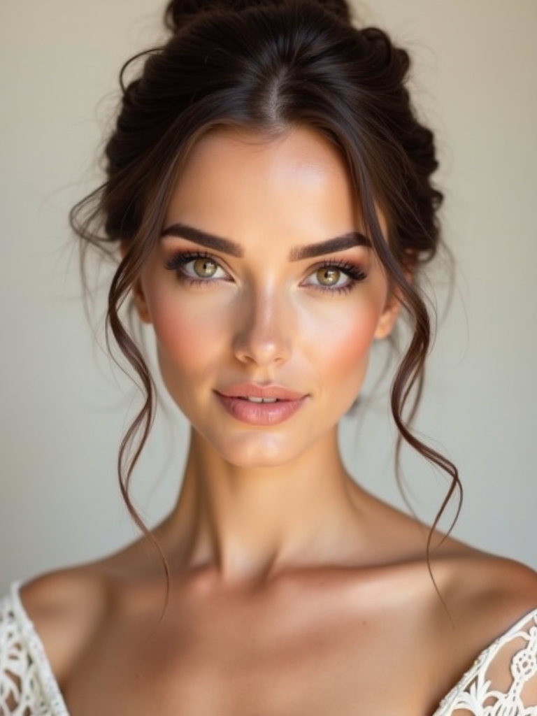monochrome makeup color coordination