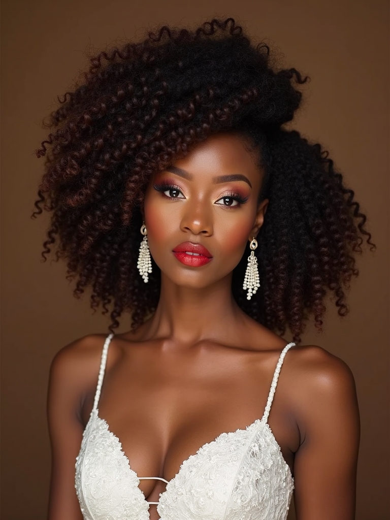 natural bridal hair inspiration