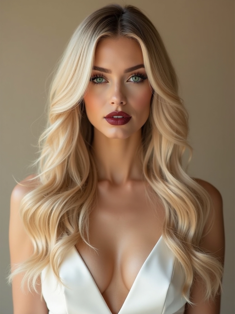natural bridal wig selection