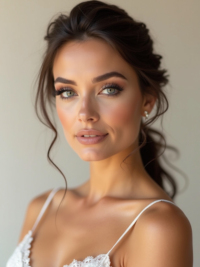 natural glow enhances features