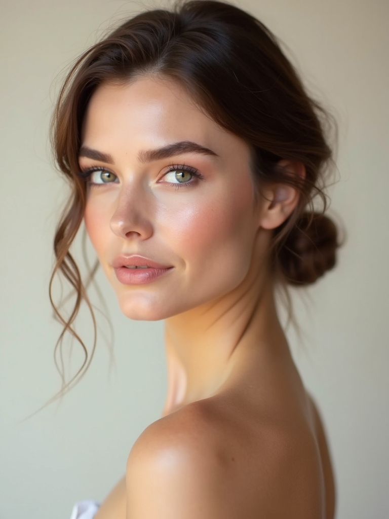 natural glow with cream blush